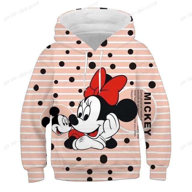 Sudadera con capucha de Disney, Sudadera con capucha de Mickey Mouse, Top divertido de dibujos animados, sudadera de manga larga, Sudadera con capucha de moda para niños y niñas Trend140 zhangmengya CONDUJO