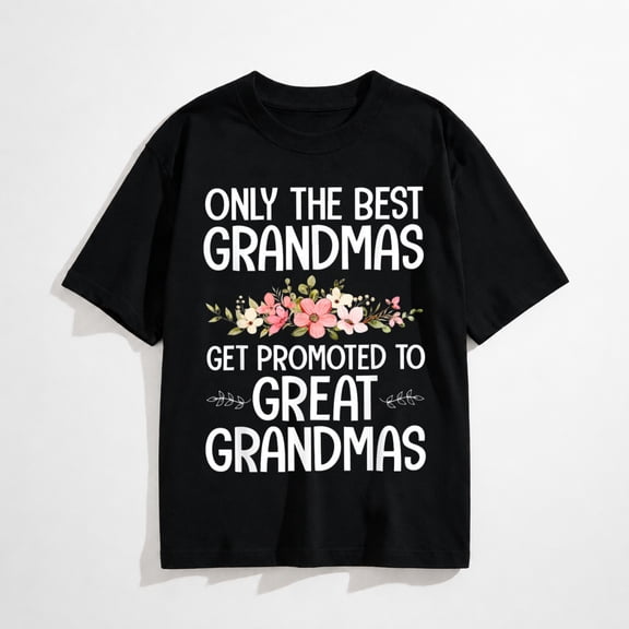 Best Great Grandma Art for Grandma Women Great Grandmother T-Shirt