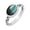 Labradorite, variant on 925 Silver Plated 3.10Cts Natural Labradorite Ring Size 7.5 For Women, August Birthstone Ring Jewelry Gift For Mom Mother's Day Gifts For Mom Wife