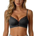 thumbnail image 2 of Rhuody Women'S Bras Strapless Bra Wireless Front Closure Push Up Padded Tube Jelly Bra Strapless Bras Fashion Casual Undergarment, 2 of 5