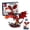 B-Multicolor, variant on chanbrick Fire Dragon Building Set with Light Compatible with Lego Dragon Model for Adults Teens 1774 PCS