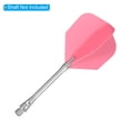 thumbnail image 4 of Uxcell Dart Flights, 6 Pack PET Standard Darts Accessories Rose, 4 of 5