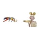 thumbnail image 1 of Estatua de niña con bandeja para llaves. Arte moderno. Figura de animal caminando, adorno decorativo para estantería interior., 1 of 8
