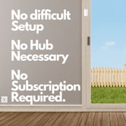 MOBI Smart Nursery Kit - Smart LED Light Bulb, Smart Door & Window Sensor, Smart HD Wifi Camera