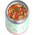 thumbnail image 7 of Thermos Stainless Steel Vacuum Insulated Food Jar with Spoon, Painted Dots, 16oz, 7 of 7