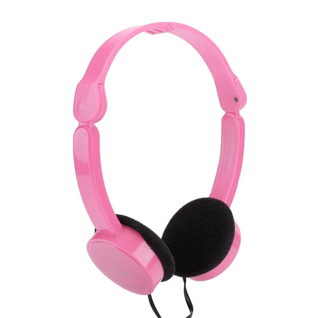 Children Wired Stereo Headset Headphone with Microphone Foldable Headset Portable for Smartphone Tablet