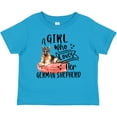 thumbnail image 3 of Inktastic A Girl Who Loves Her German Shepherd Boys or Girls Baby T-Shirt, 3 of 5