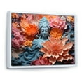 thumbnail image 2 of Designart "Flourishing Buddhist Idol I" Buddhism Floater Framed Canvas Art Print, 2 of 5