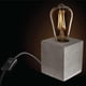 thumbnail image 3 of Base cúbica de mesa industrial Lamp Feit Electric, gris, 60 W, 3 of 8