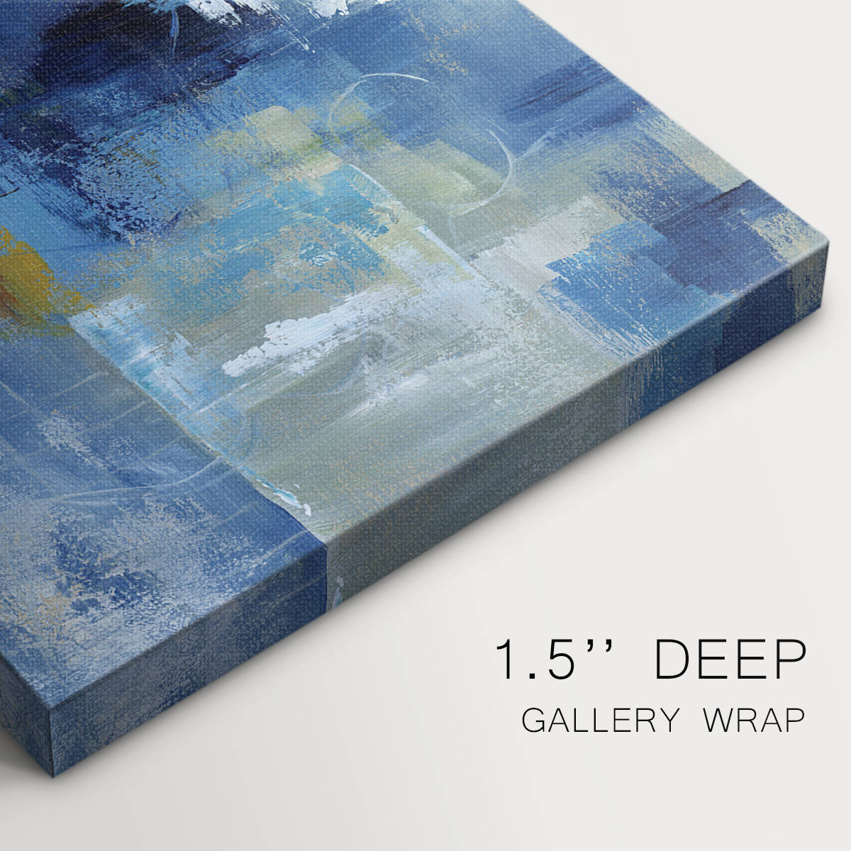 Wexford Home Blue Morning - 40" x 60" Multi-Piece Canvas Art, Ready to Hang
