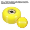 thumbnail image 3 of Uxcell Skateboard Wheels with Bearings Street Wheels for Skateboards Cruiser Wheel Yellow, 3 of 5