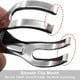 thumbnail image 5 of Pinzas para toallas de playa, abrazaderas de acero inoxidable, paquete de 10, tamaño grande de 4,3 pulgadas, pinzas para ropa de metal resistentes, clips resistentes al viento, percha para ropa para, 5 of 6