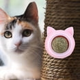 thumbnail image 4 of Diversión Cat Catnip Lick Ball, Limpieza de Bola de , 360 giratorio, la nutrición, , Bola de nutrición, Montaje en pared , gato rosa, 4 of 7