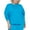 Atomic Blue, variant on Plus Size Logo Fleece Crewneck Sweatshirt Hot Magenta 3X