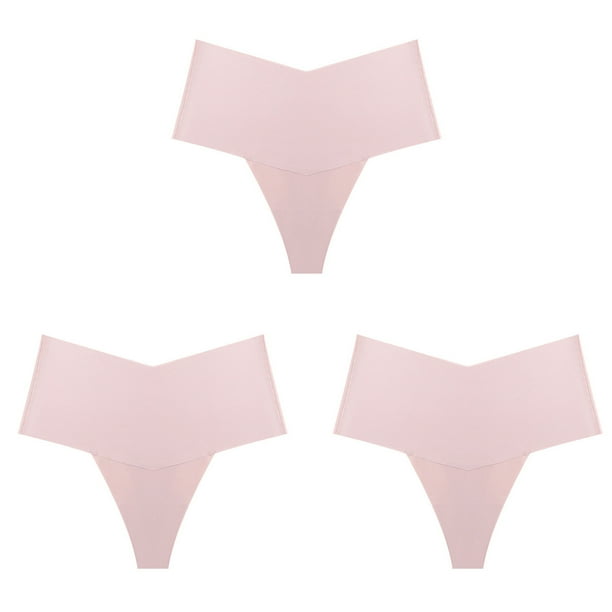 Puntoco Bragas para mujer, cintura alta, ropa interior sexy de encaje, cómodas y delgadas, bragas sólidas ahuecadas