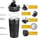 thumbnail image 2 of Taza de viaje, tazas de café reutilizables con aislamiento, frascos de aislamiento al vacío, vaso térmico de acero inoxidable para bebidas frías y calientes, 2 of 4