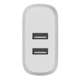 thumbnail image 3 of Cargador De Pared 2 Puertos USB A con cable Lightnig Belkin plateado, 3 of 7