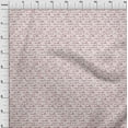 thumbnail image 4 of oneOone Tissu Popeline de Coton Rouge Texte Matériel de Robe Tissu Imprimé Tissu au Mètre 56 Pouces de Large, 4 of 5