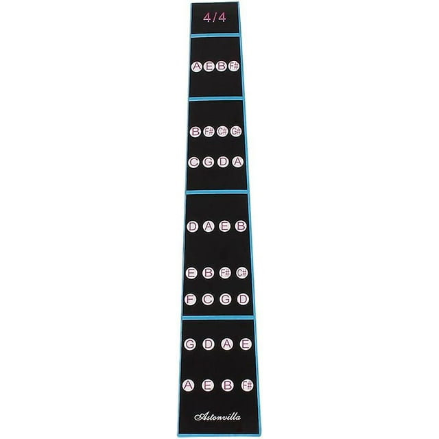 Violin Fretboard Stickers, Removable 4/4 Violin Finger Position Marker Violin Fingerboard Sticker
