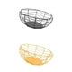 thumbnail image 1 of Cesta de frutas y verduras Gloria 2x Almacenamiento de Verduras de Comedor Hierro Hueco Decoración Tazón de Aperitivos, 1 of 9