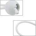 thumbnail image 4 of GFDYREE Ball Bungee Cords 4 Inch Bungee Cords with Balls Tarp Bungee Cords with Balls Small Bungee Cords with Ball End White Ball Bungee Cord for Camping Shelter Projector Screen, 4 of 6