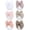 Multicolor S5, variant on 6 Pack   Caps Bonnets Beanies Headwraps Turban Hats with Bow for  Girls