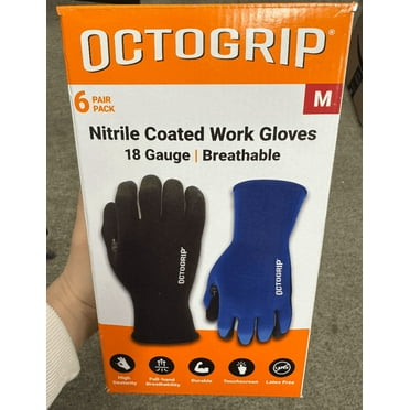 Octogrip Nitrile Coated Work Gloves