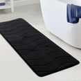 thumbnail image 4 of VWRXBZ Bathroom Rug Set, Large Foam Bath Mat 3 Set Bathroom Rugs for 3 Pcs Toilet Mats Soft Comfortable Water Absorption Non Slip Thick Washable Easier to Dry Bath Mats for Bathroom, 4 of 7