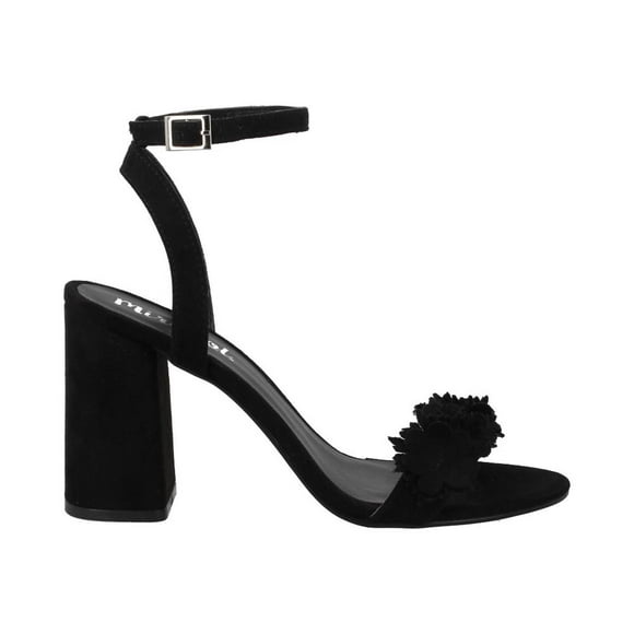 Sandalias MIRACOL by MAMA LOLA Tacón Flores Comodas negro 23