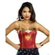 Dreamgirl Justice Top Super-Héros Rouge N' Or Aigle Femmes Sexy Accessoire de Costume – image 1 sur 1