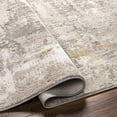 thumbnail image 4 of Mark&Day Area Rugs, 5x7 Fabius Modern Taupe Marble Area Rug, Beige Ivory Blue Carpet for Living Room, Bedroom or Kitchen (5'3" x 7'), 4 of 5