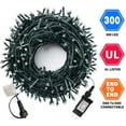 thumbnail image 3 of 105FT 300LEDs Christmas Lights Outdoor Indoor 8 Modes Memory Function for Christmas Tree Party Decoration (Warm White), 3 of 8