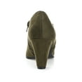 thumbnail image 4 of Journee Womens Sanzi Comfort Insole Inside Zip Block Heel Booties, Widths Available, 4 of 10