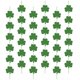 thumbnail image 2 of Clover Shape Patrick's Day Decoration 36Pcs Plastic Garland Layout Ideal for Indoor Outdoor Use and Perfect for Photo Props, 2 of 3