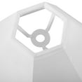 thumbnail image 3 of Minkissy Sturdy White Hexagonal Lamp Shade for Table Lamps Stylish Fabric Light Cover, 3 of 6