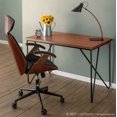 thumbnail image 4 of Chaise de bureau milieu-du-siècle Spectre, par LumiSource, 4 of 8