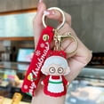 thumbnail image 4 of Honganda Christmas Keychain, Cute Santa Claus Hanging Pendant Keychain for Backpack Key Holiday Gift, 4 of 8