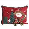 thumbnail image 1 of Cojín Holiday Time con Diseño de Muñeco de Nieve 34 cm Multicolor, 1 of 4