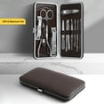 thumbnail image 2 of 12PCS Manicure Set with Case Professional Pedicure Set Nail Clipper Stainless Steel Salon Grooming Kit, 2 of 7