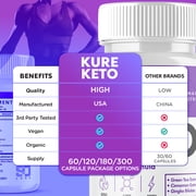 (2 Pack) Kure Keto Pills - Supplement for Weight Loss Appetite Control & Suppressants - 120 Capsules