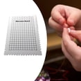 thumbnail image 4 of Monstrate Tapete de tablero de macramé hecho a mano con rejilla 160x245x20 mm para proyectos de trenzado y anudado Kits de decoración para fiestas, 4 of 6