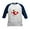 Navy/White, variant on CafePress - MARDI GRAS CAJUN CRAWFISH Baseball Jersey - Kids Cotton Baseball Jersey, 3/4 Sleeve Shirt