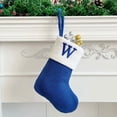 thumbnail image 2 of Medias navideñas Medias navideñas Pequeñas letras bordadas de punto Medias colgantes de Navidad Decoraciones para fiestas navideñas Súper suaves Regalo navideño, 2 of 3