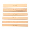 thumbnail image 2 of Wood Zipper Gluing Guide, Professional Exquisite Craftsmanship Compact 6Pcs Zipper Glue Spacer  for Crafting Sewing, 2 of 7
