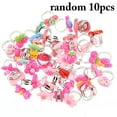 thumbnail image 1 of Kids Rings Set Adjustable Acrylic Princess Rings Dress up Rings for Girls, 1 of 8
