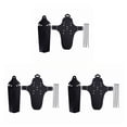 thumbnail image 4 of ziyahi Bike Mudguard Front Rear Mud Mountain Bike Plastic Guard Cycling Accessory black 3Set, 4 of 6