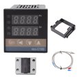 thumbnail image 1 of PID Thermostat Temperature Controller, 100-240V Intelligent Digital Temperature Controller High Accuracy  for Incubator for Farm Breeding 25A,40A, 1 of 7