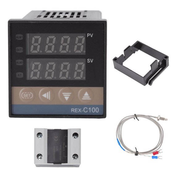 Contrôleur de Température Thermostat, 100-240V Contrôleur de Température Numérique Intelligent Haute Précision pour Incubateur pour Ferme Élevage 25A,40A