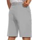 thumbnail image 4 of Pantalones Cortos de Carga para Hombres con Múltiples Bolsillos Pantalones de Carga de Verano de Color Sólido Ajuste Suelto con Bolsillos de Cremallera, 4 of 8