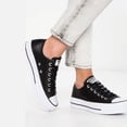 thumbnail image 3 of Tenis Converse Plataforma All Star Chuck Negro/piel 561681, 3 of 4